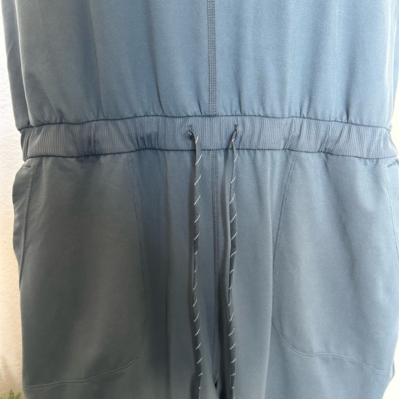 Zella Blue Slate Sleeveless Jumpsuit - Picture 5 of 8